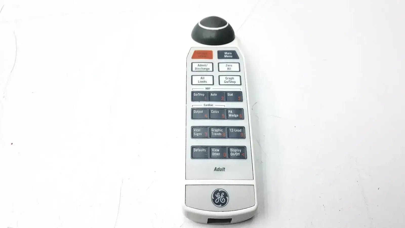 GE Adult Solar 8000M/8000I Remote Control Patient Monitor Accessory, as-is (for parts) product photo 1