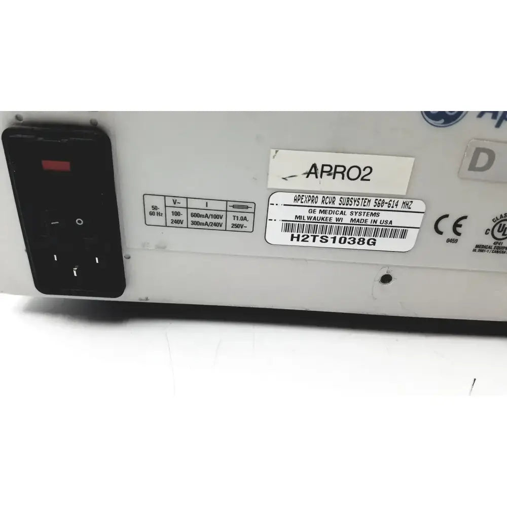 GE Medical GE ApexPro RCVR Subsystem 560-614 mhz Telelemetry Receiver Telemetry Receiver Subsystem, second-hand product photo 7