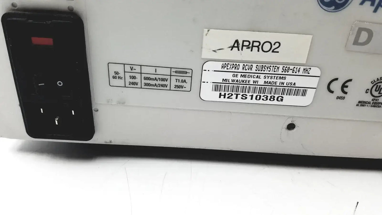GE Medical GE ApexPro RCVR Subsystem 560-614 mhz Telelemetry Receiver Telemetry Receiver Subsystem, second-hand product photo 7