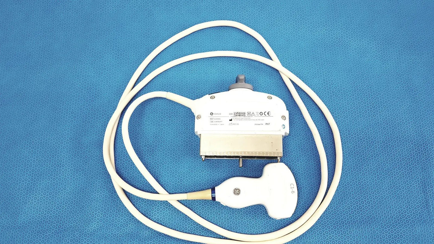 Reuse Medical GE C1-6-D Convex Ultrasound Probe Transducer for Logiq E9/E10 Systems Medical Sensors & Ultrasound Probes, second-hand product photo 1