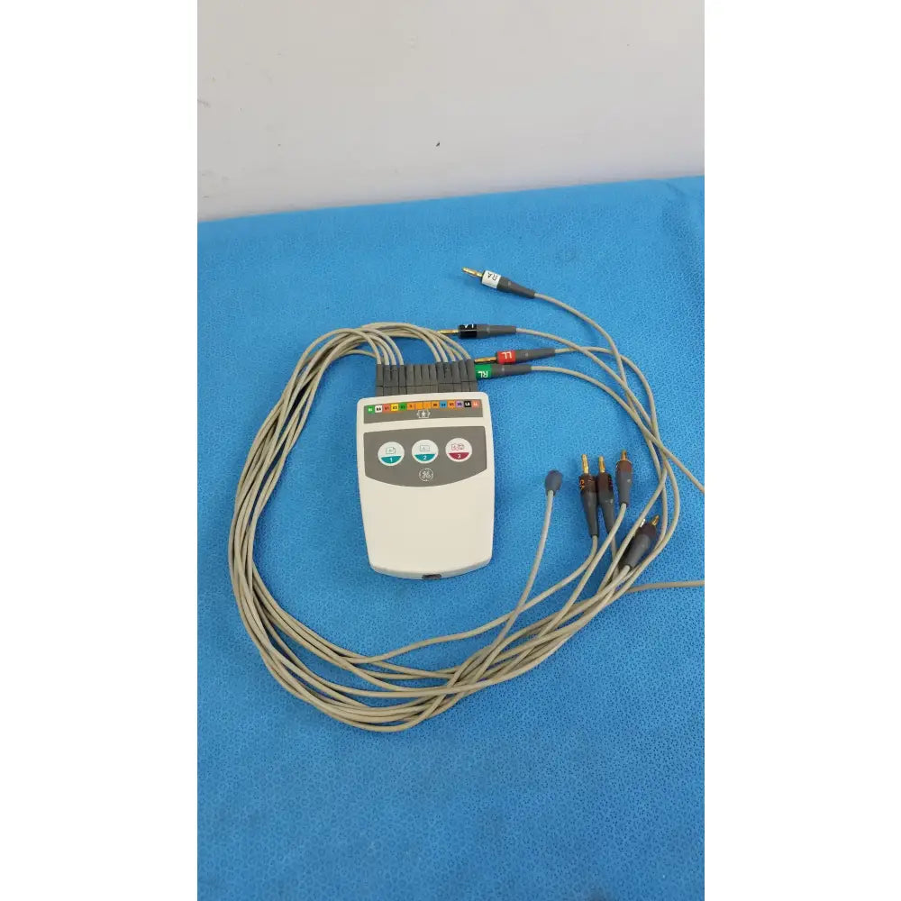 GE CAM 14 ECG Acquisition Module With Leads ECG Acquisition Module, second-hand product photo 1