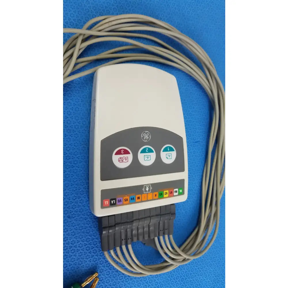 GE CAM 14 ECG Acquisition Module With Leads ECG Acquisition Module, second-hand product photo 3