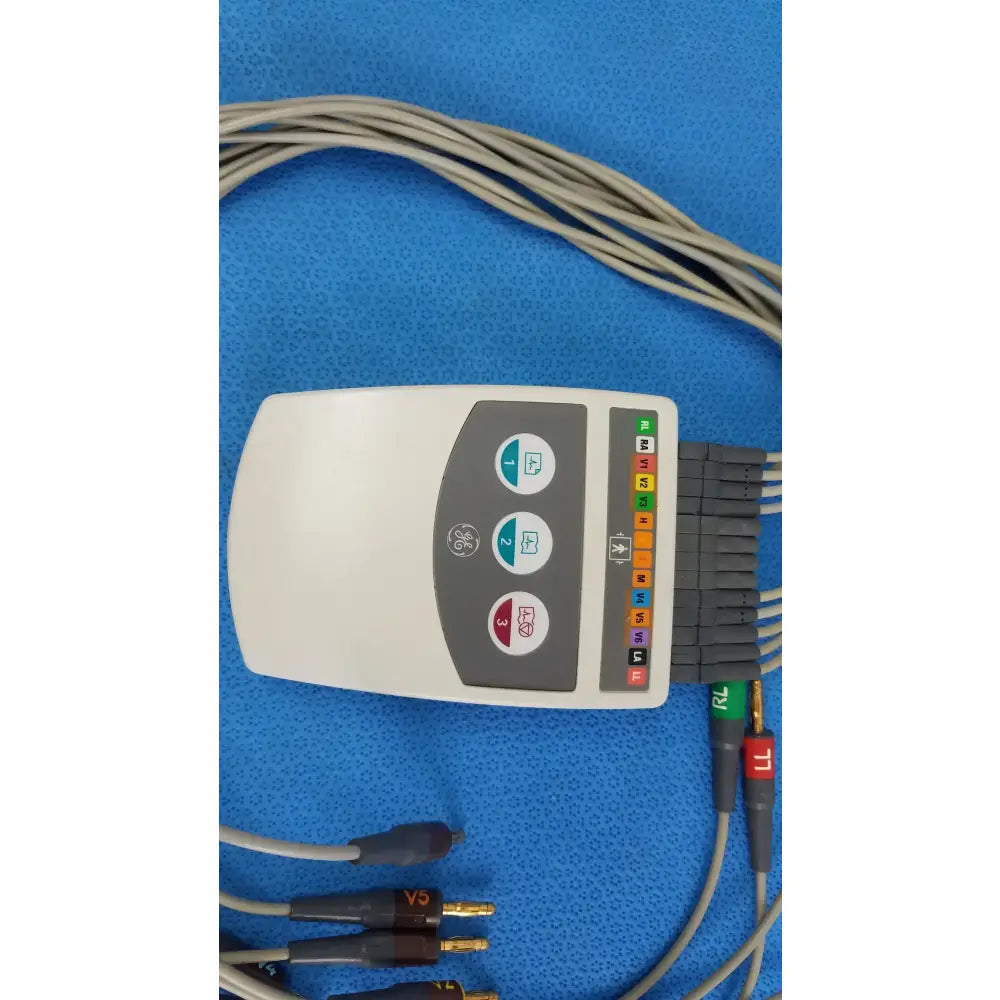 GE CAM 14 ECG Acquisition Module With Leads ECG Acquisition Module, second-hand product photo 2
