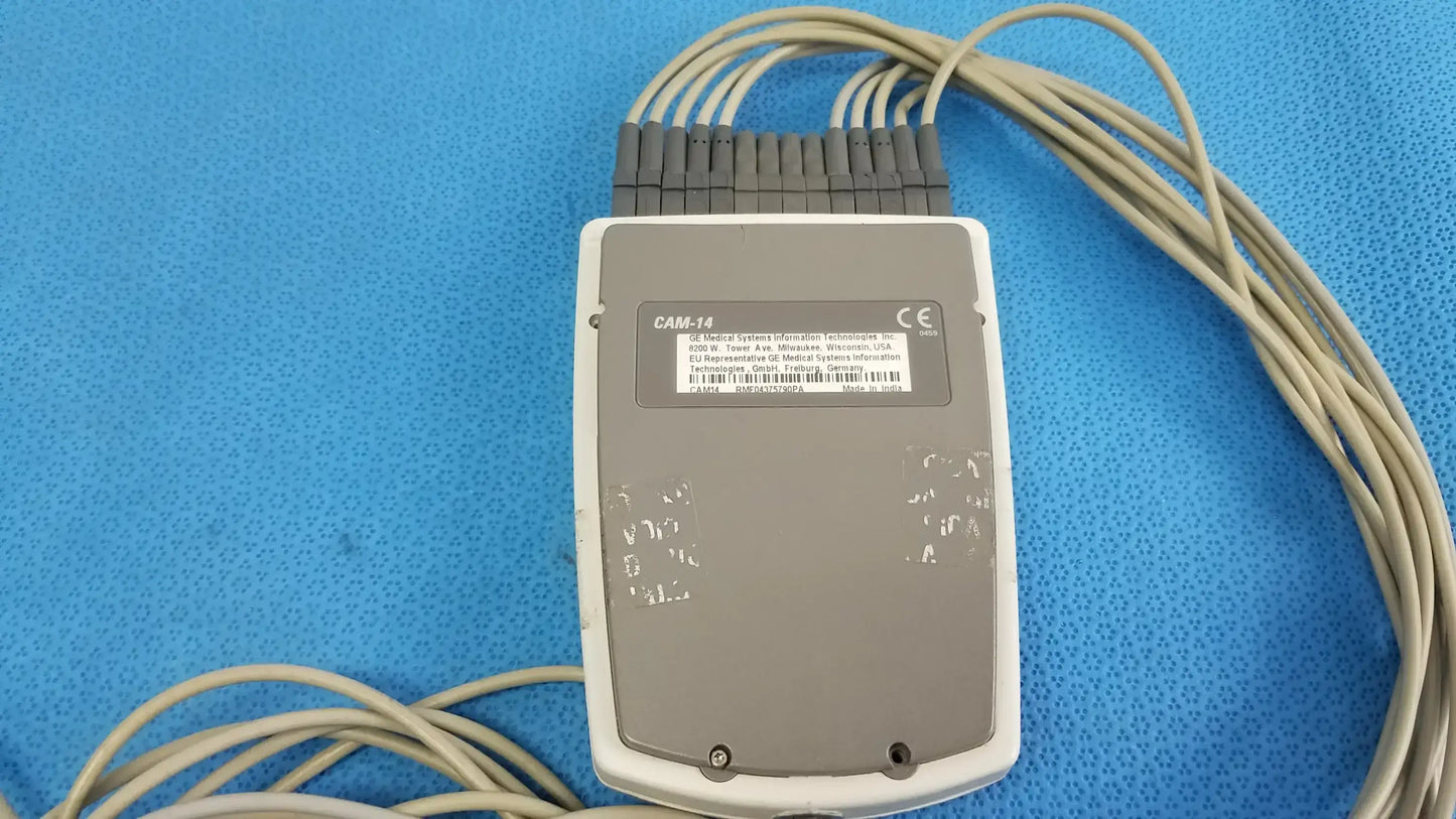 GE CAM 14 ECG Acquisition Module With Leads ECG Acquisition Module, second-hand product photo 5