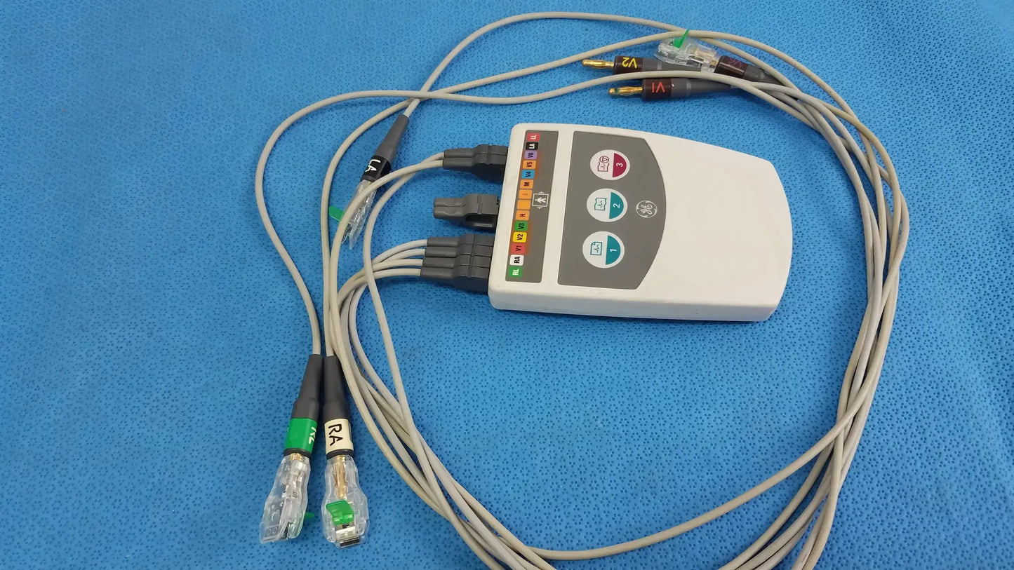 GE CAM 14 ECG Acquisition Module With Leads Ref 900995-001 ECG Acquisition Module, second-hand product photo 8
