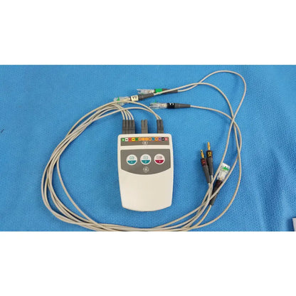 GE CAM 14 ECG Acquisition Module With Leads Ref 900995-001 ECG Acquisition Module, second-hand product photo 1