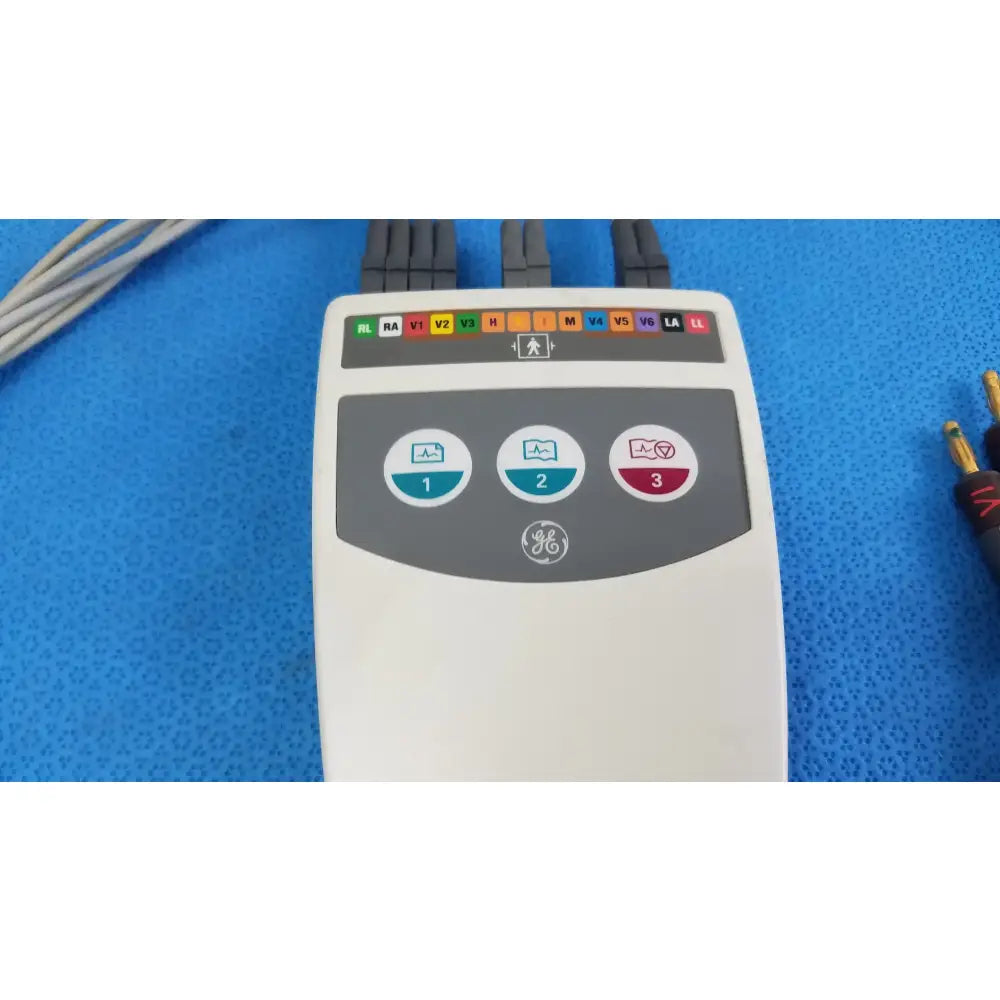 GE CAM 14 ECG Acquisition Module With Leads Ref 900995-001 ECG Acquisition Module, second-hand product photo 2