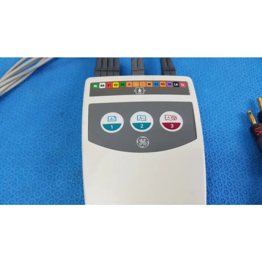 GE CAM 14 ECG Acquisition Module With Leads Ref 900995-001 ECG Acquisition Module, second-hand product photo 2