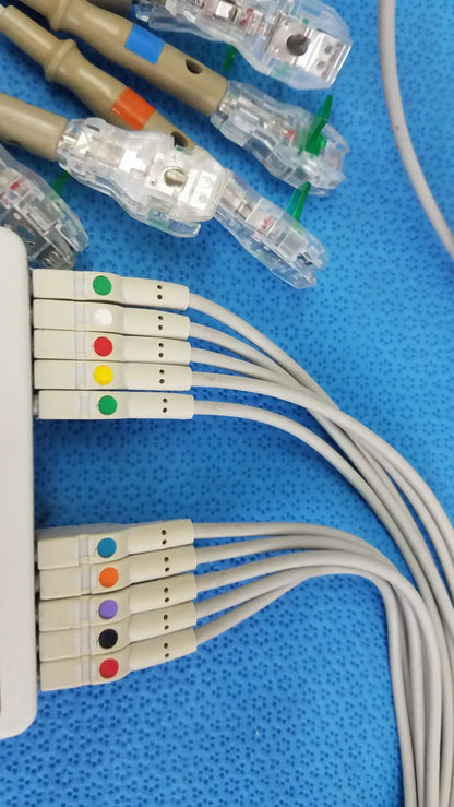 GE CAM 14 ECG Acquisition Module With Leads Ref 900995-002 ECG Acquisition Module, second-hand product photo 10