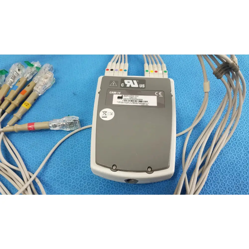 GE CAM 14 ECG Acquisition Module With Leads Ref 900995-002 ECG Acquisition Module, second-hand product photo 4