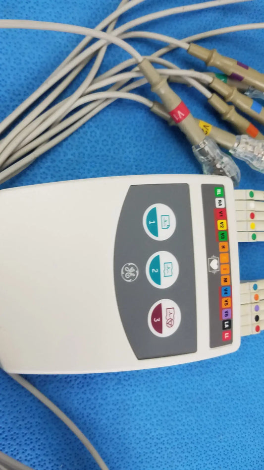 GE CAM 14 ECG Acquisition Module With Leads Ref 900995-002 ECG Acquisition Module, second-hand product photo 2