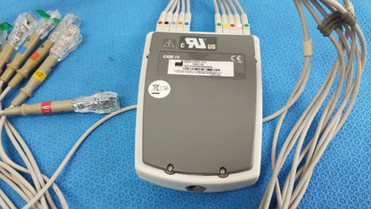 GE CAM 14 ECG Acquisition Module With Leads Ref 900995-002 ECG Acquisition Module, second-hand product photo 4