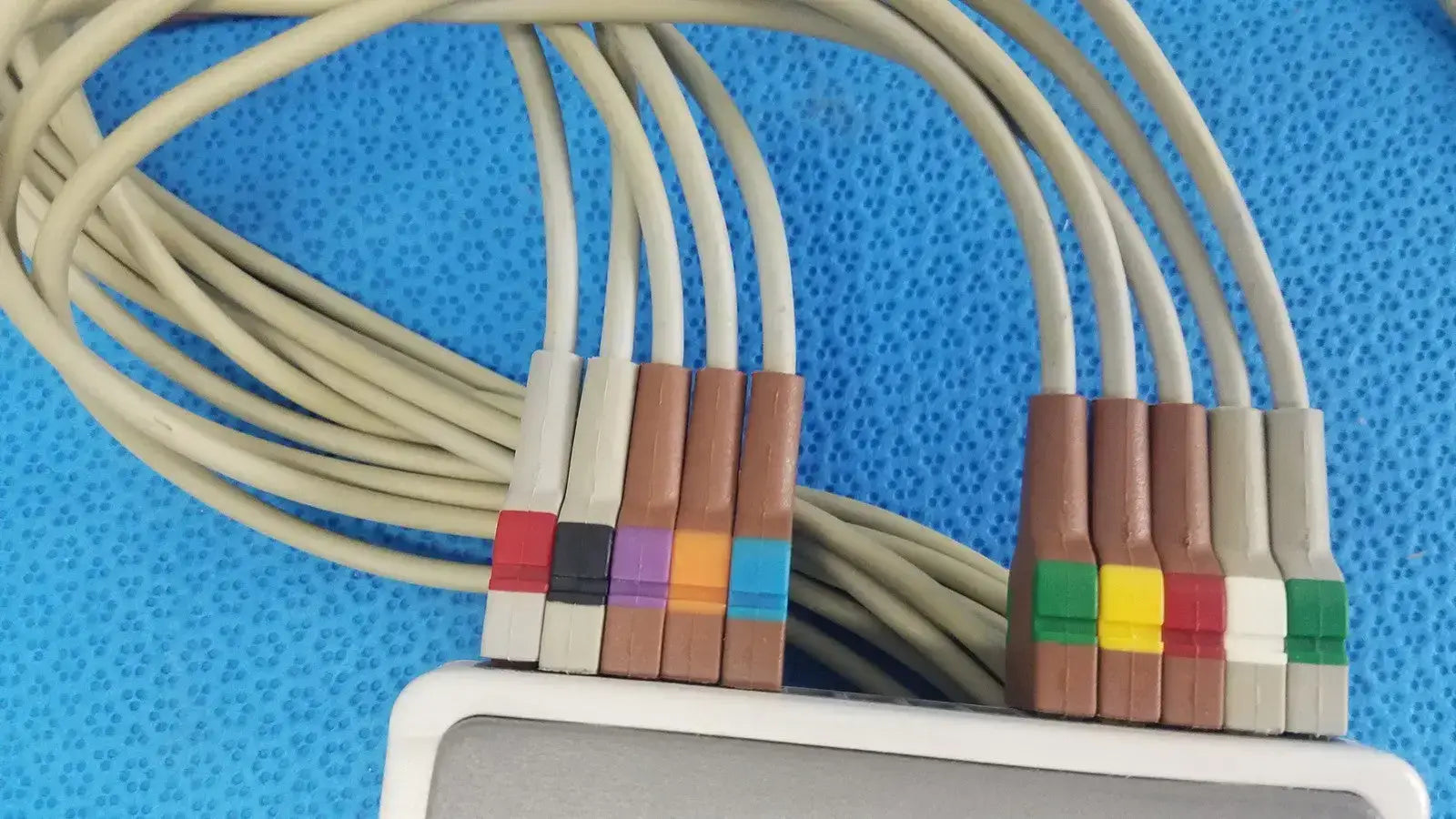 GE CAM HD ECG EKG Patient Lead Cable 900995-003 w/ Leads ECG Lead Cable, second-hand product photo 10