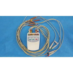 كابل توصيل المريض GE CAM HD ECG EKG طراز 900995-003 مع أسلاك التوصيل