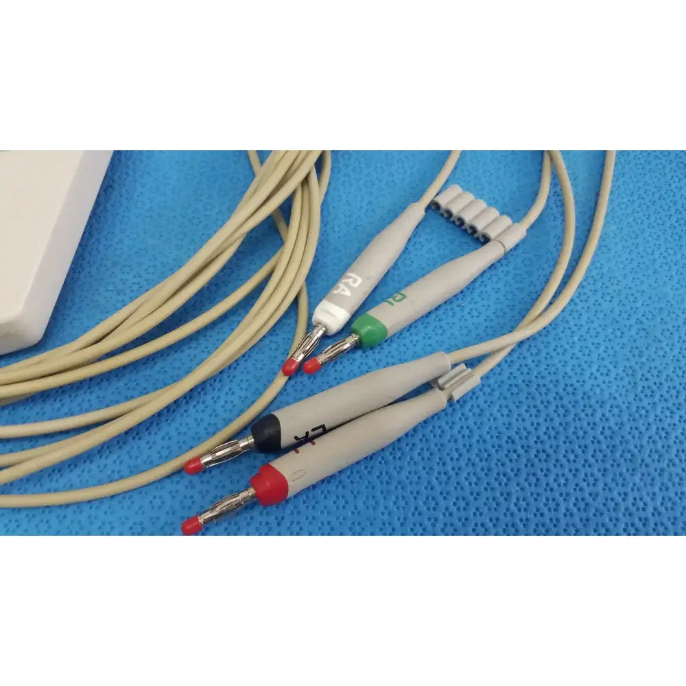 GE CAM HD ECG EKG Patient Lead Cable 900995-003 w/ Leads ECG Lead Cable, second-hand product photo 4