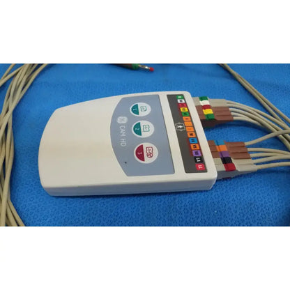 GE CAM HD ECG EKG Patient Lead Cable 900995-003 w/ Leads ECG Lead Cable, second-hand product photo 6