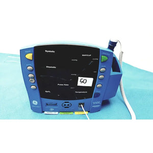 جهاز مراقبة العلامات الحيوية GE Carescape Dinamap V100 مستخدم ومختبر ويعمل مع الكف