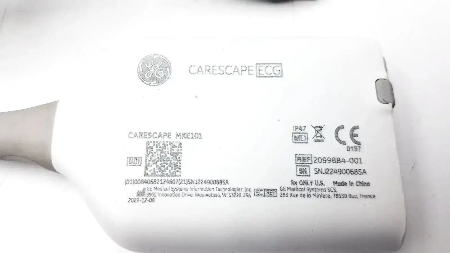 GE Medical GE CARESCAPE ECG Parameter Cable, 3.6M AHA MKE101 ECG Micro Module 2099884-001 ECG Parameter Cable, second-hand product photo 6