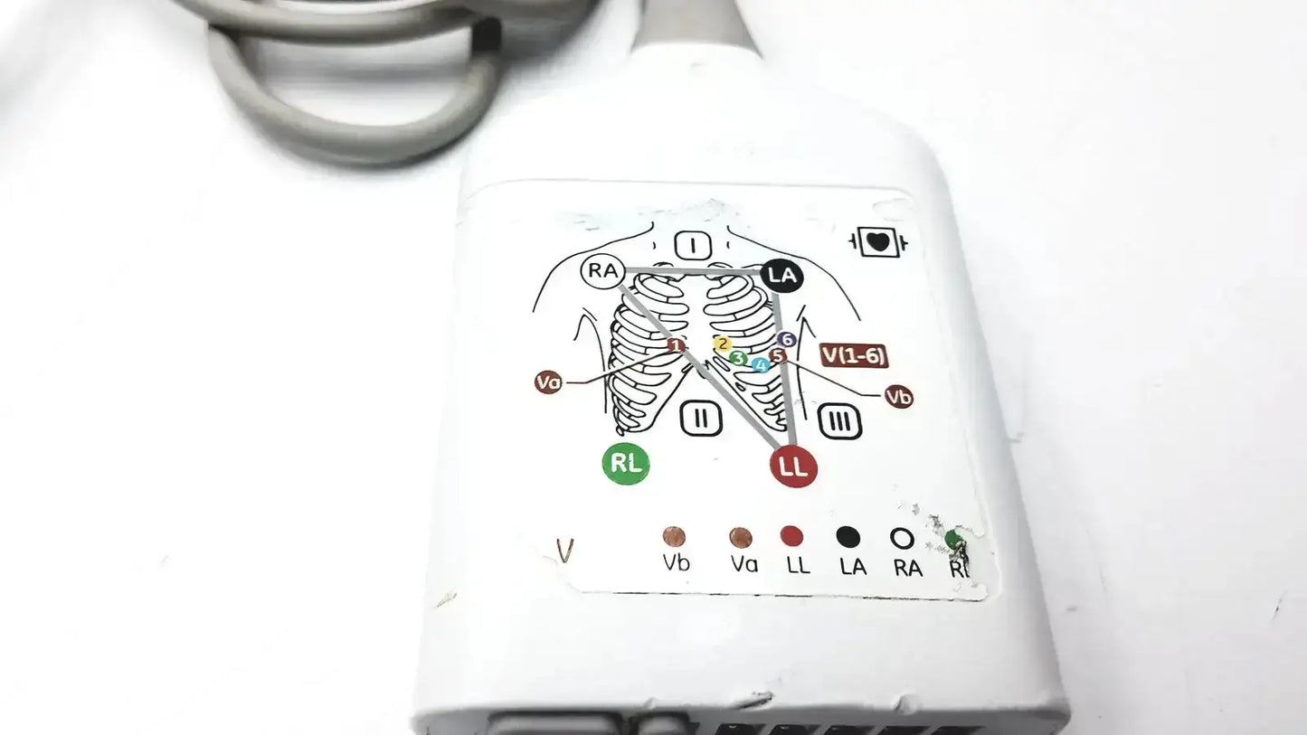 GE Medical GE CARESCAPE ECG Parameter Cable, 3.6M AHA MKE101 ECG Micro Module 2099884-001 ECG Parameter Cable, second-hand product photo 3