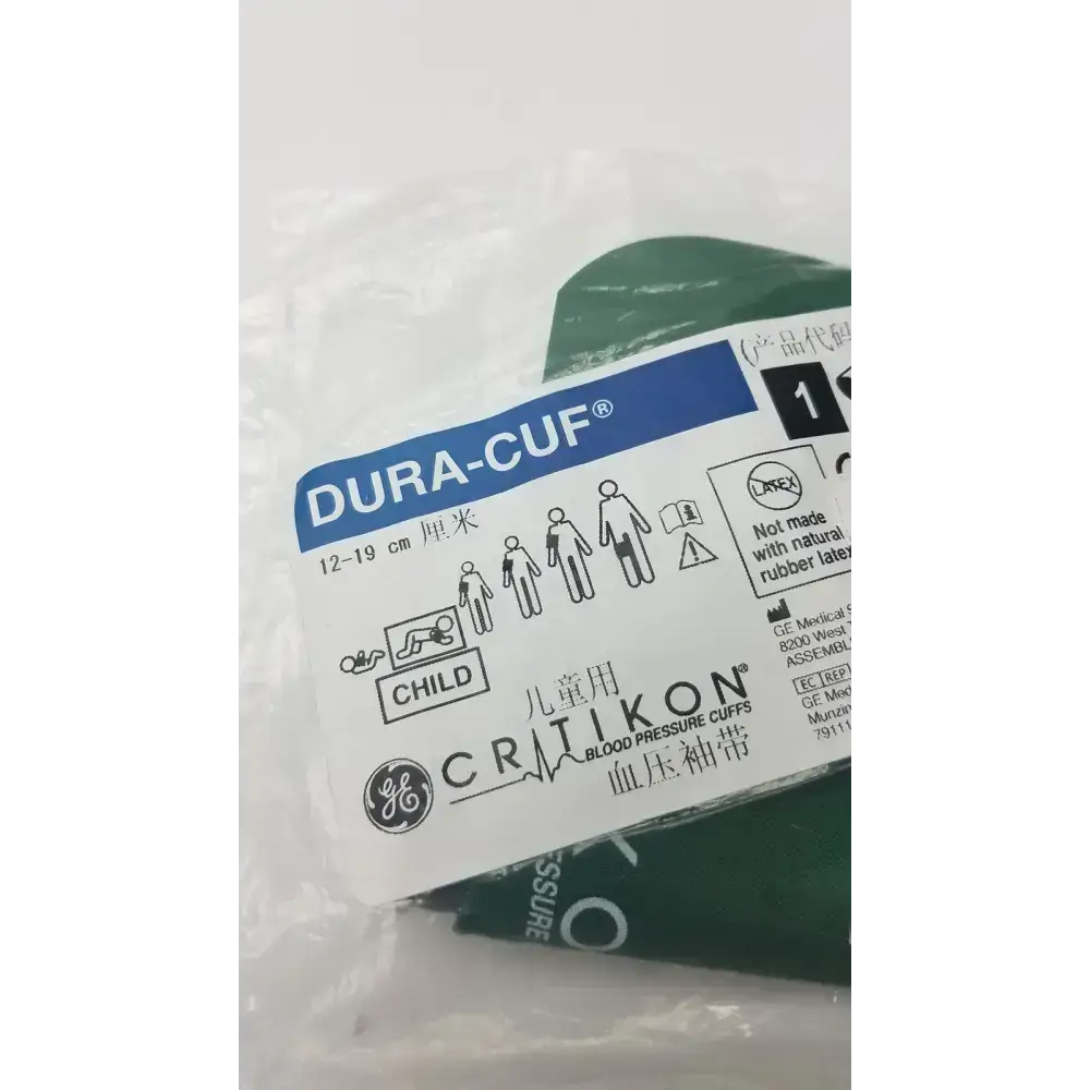 GE Medical GE Critikon Dura Cuf 2201 Child Blood Pressure Cuff Blood Pressure Cuff, second-hand product photo 2