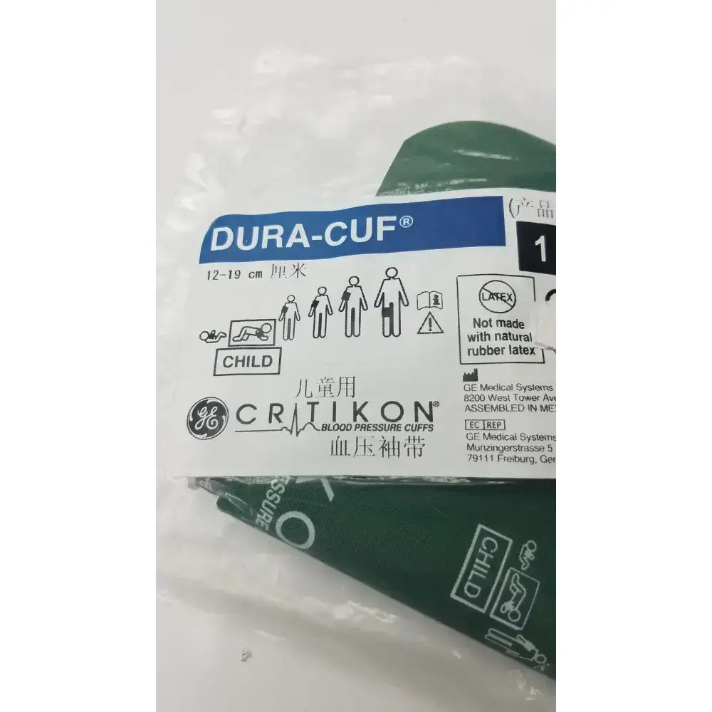 GE Medical GE Critikon Dura Cuf 2201 Child Blood Pressure Cuff Blood Pressure Cuff, second-hand product photo 3