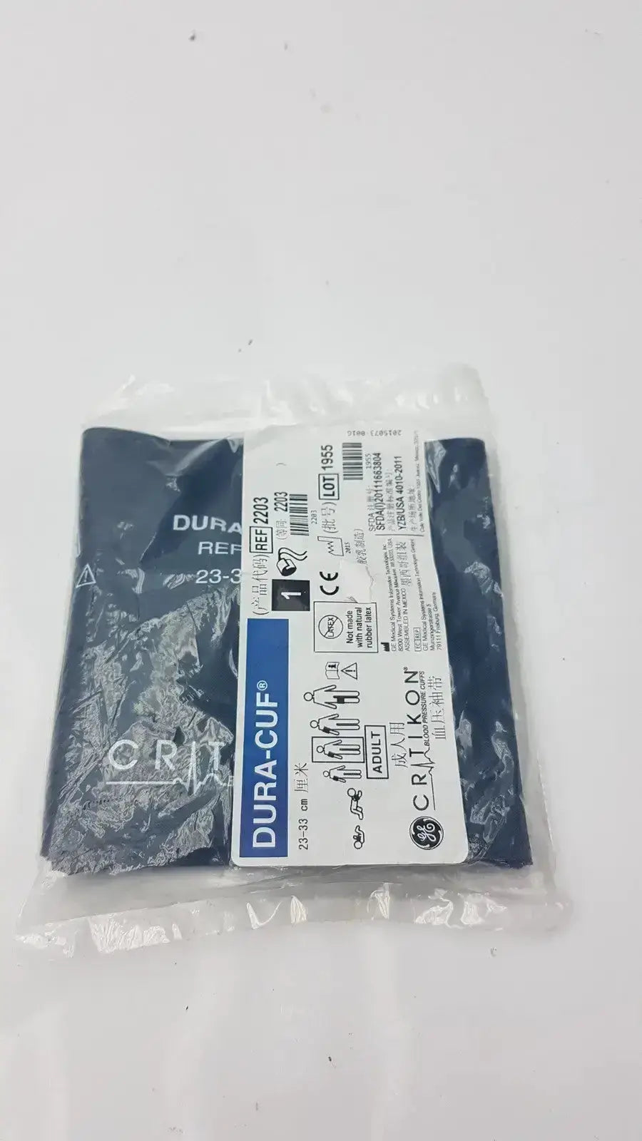 GE Critikon DURA-CUF 2203, Adult, Blood Pressure Cuff Blood Pressure Cuff, new product photo 5