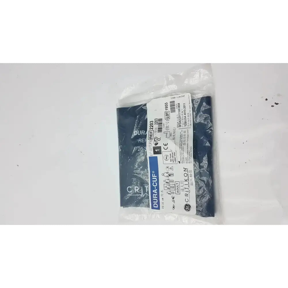 GE Critikon DURA-CUF 2203, Adult, Blood Pressure Cuff Blood Pressure Cuff, second-hand product photo 2