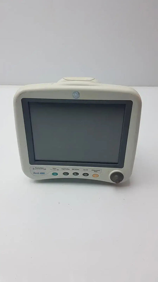 GE Dash 4000 Patient Monitor With BP, SPO2, Temp, CO2, NBP, & ECG Patient Monitor, second-hand product photo 1