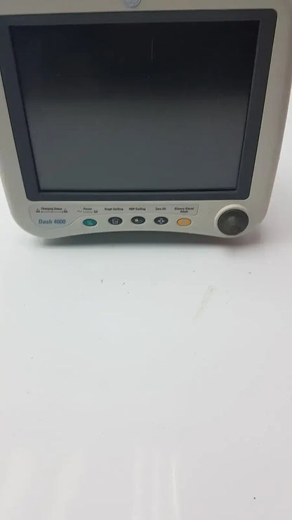 GE Dash 4000 Patient Monitor With BP, SPO2, Temp, CO2, NBP, & ECG Patient Monitor, second-hand product photo 5