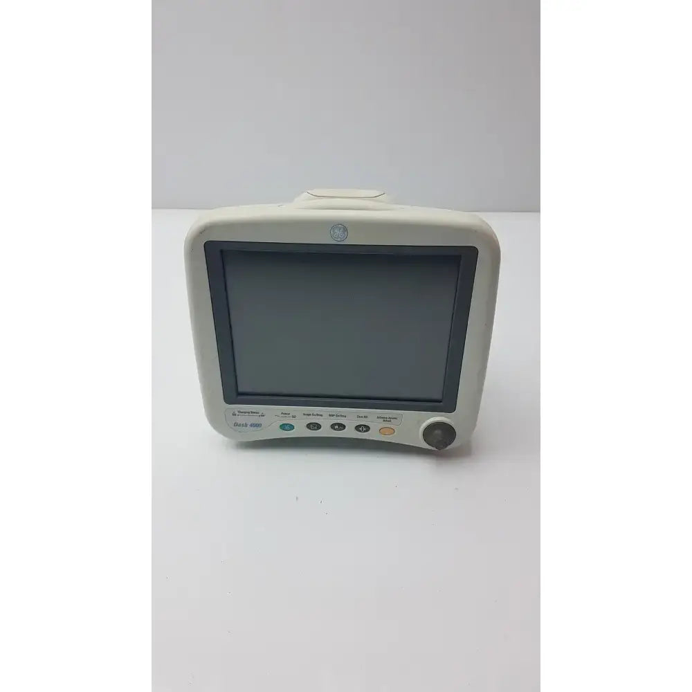 GE Dash 4000 Patient Monitor With BP, SPO2, Temp, CO2, NBP, & ECG Patient Monitor, second-hand product photo 1