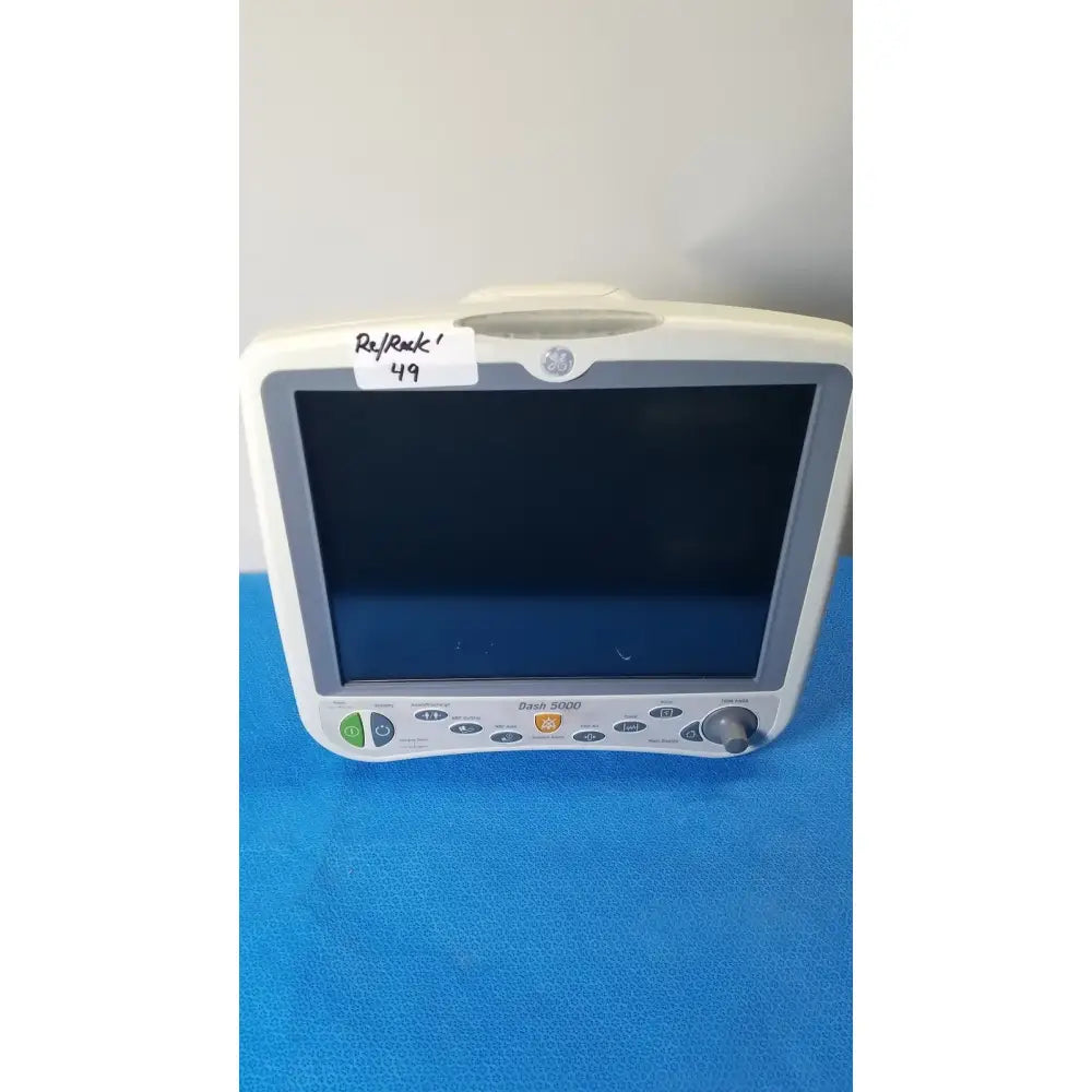Reuse Medical GE Dash 5000 Patient Monitor ECG, SpO2, NBP, Temp - 2023615-302 Other Medical & Lab Equipment, as-is (for parts) product photo 1
