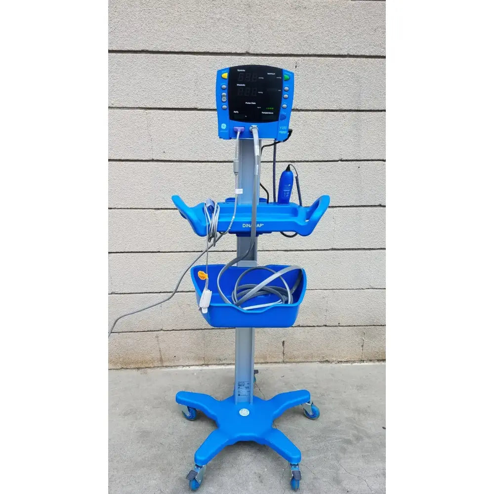 Reuse Medical GE Dinamap V100 Vital Signs Patient Monitor – Professional Medical Equipment Patient Monitors, second-hand product photo 1