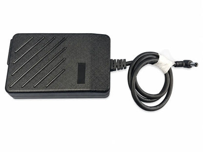 Black plastic power adapter with coiled cable for ge dinamap v100 vital signs patient monitor with nibp cuffs and patient cables