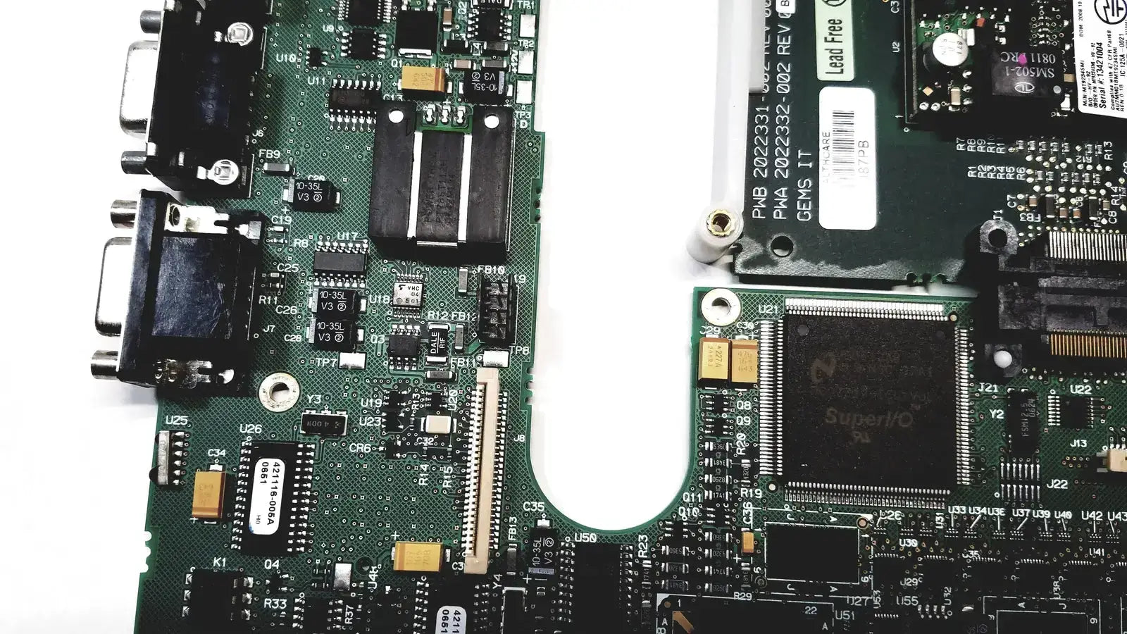 GE Healthcare GE Gems IT PWB 2022331-002 Rev 002, PWA 2022332-002 Rev B Control Board Control Board, second-hand product photo 18