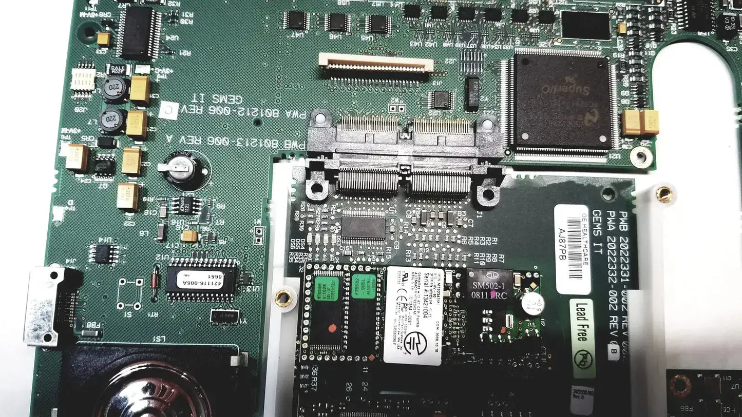 GE Healthcare GE Gems IT PWB 2022331-002 Rev 002, PWA 2022332-002 Rev B Control Board Control Board, second-hand product photo 3