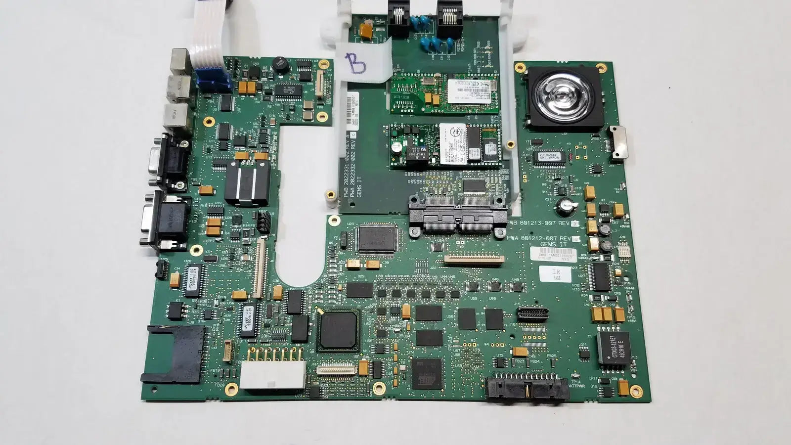 GE Healthcare GE Gems IT PWB PWB 801213-007 Rev D, Jabil AM071150037 Control Board Control Board, second-hand product photo 1