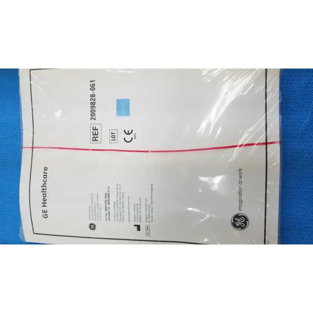 GE Healthcare ECG Recording Chart Paper Ref 2009828-061 Lot of 3 ECG Recording Chart Paper, second-hand product photo 2