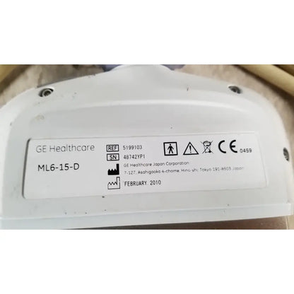 GE Healthcare ML6-15-D Wideband Linear Ultrasound Transducer REF 5199103 Ultrasound Transducer, second-hand product photo 2