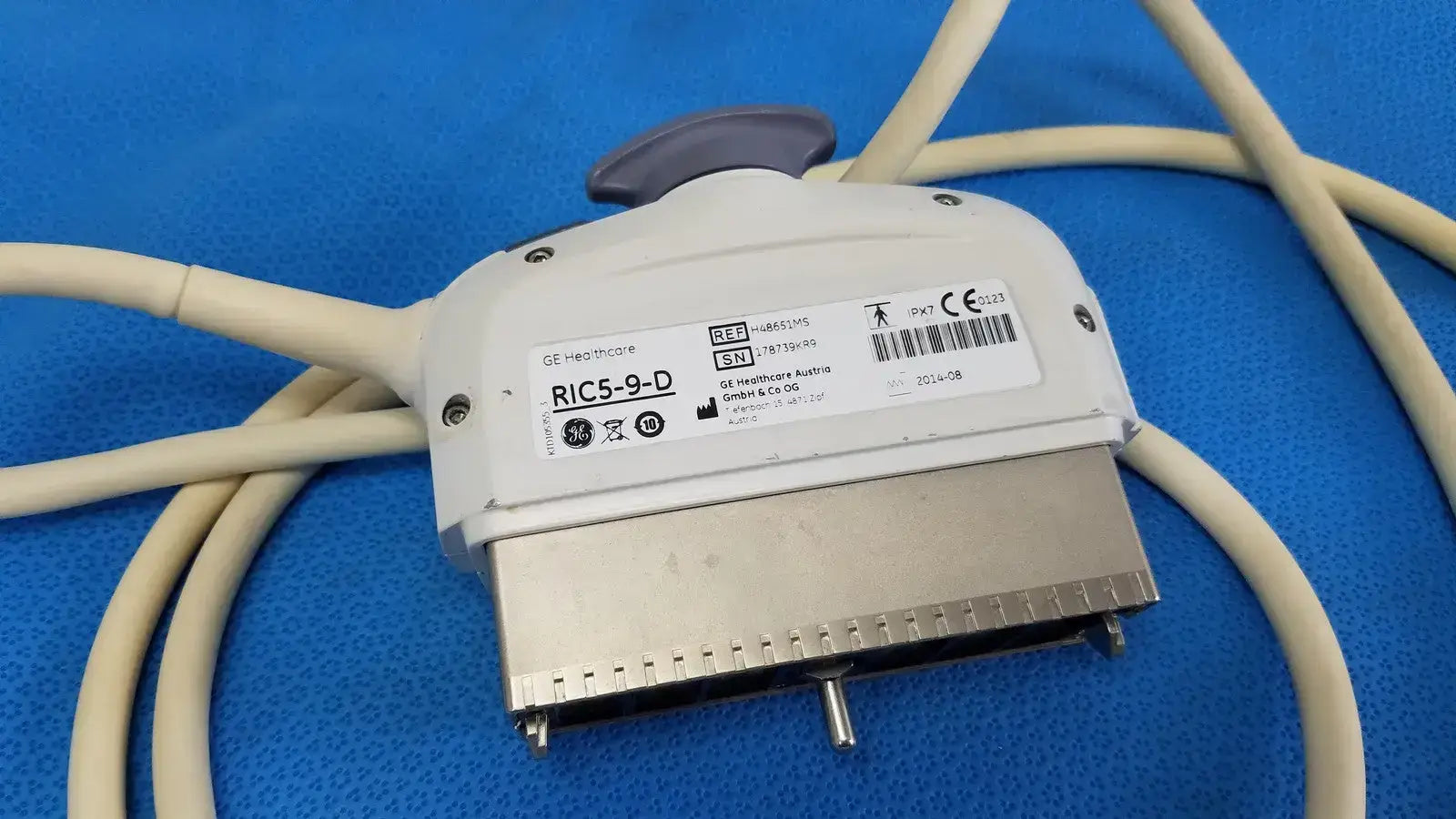 GE Healthcare RIC5-9-D Real-Time 4D Transvaginal/Endocavity Ultrasound Probe Ultrasound Probe, as-is (for parts) product photo 10