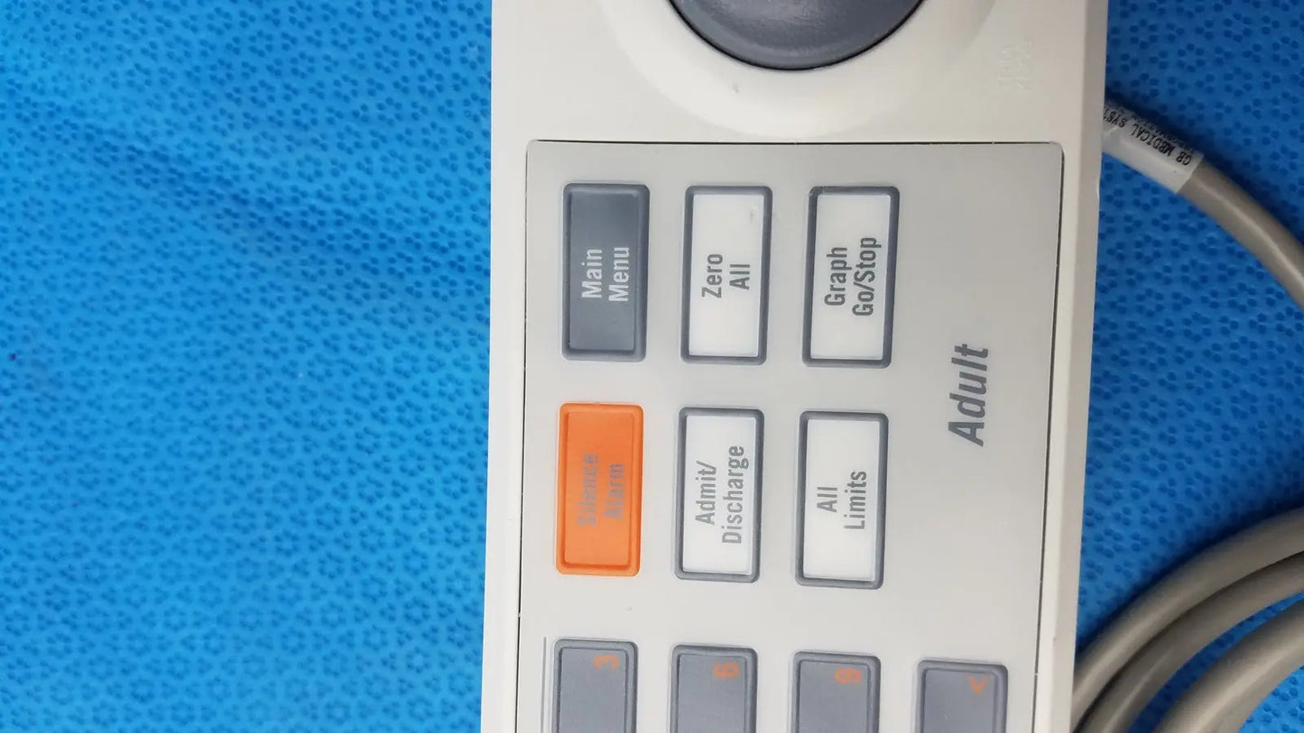 GE Healthcare Solar 8000i Keypad 2000637-001 Rev B Patient Monitor Keypad, second-hand product photo 6