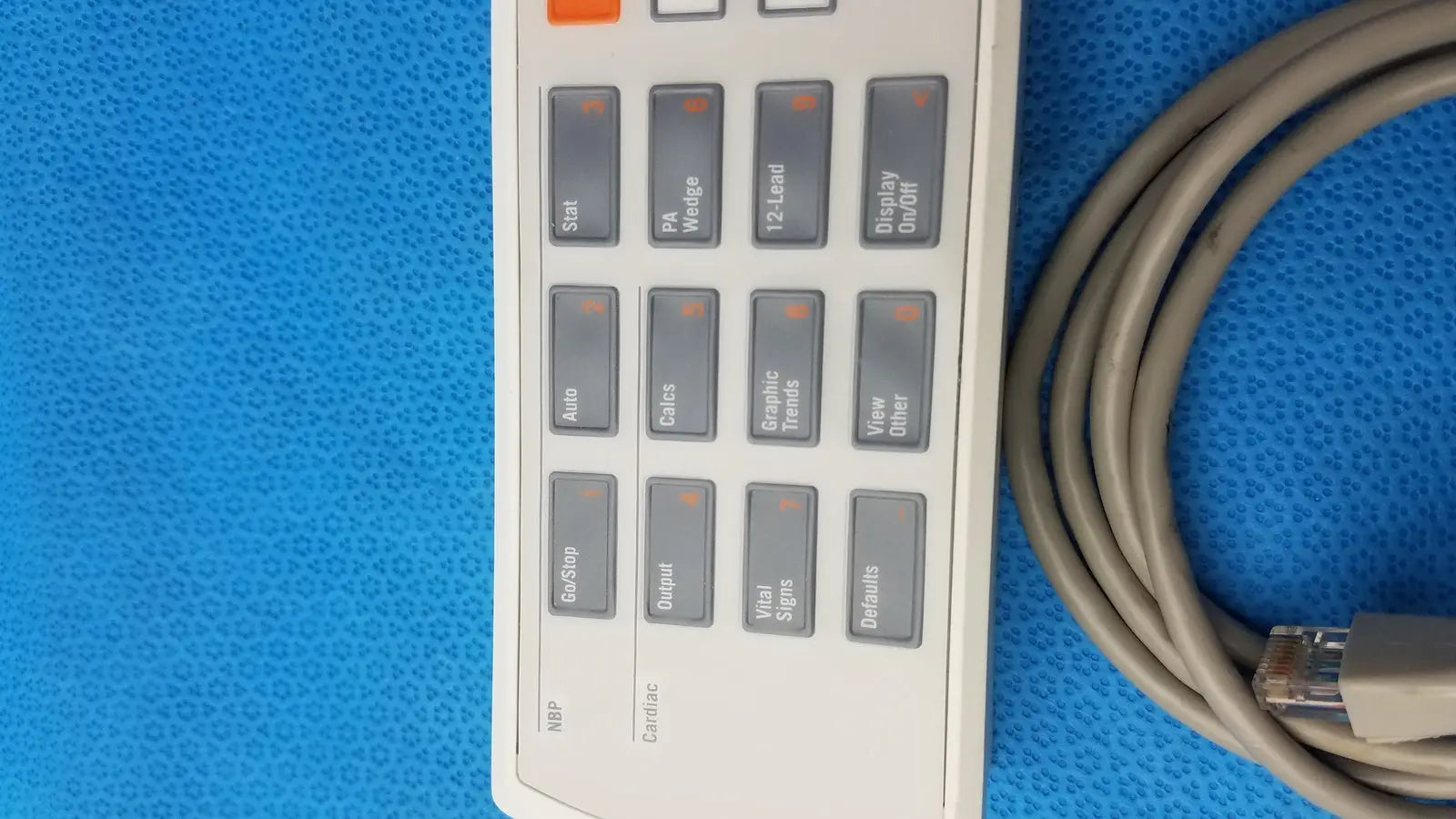 GE Healthcare Solar 8000i Keypad 2000637-001 Rev B Patient Monitor Keypad, second-hand product photo 4