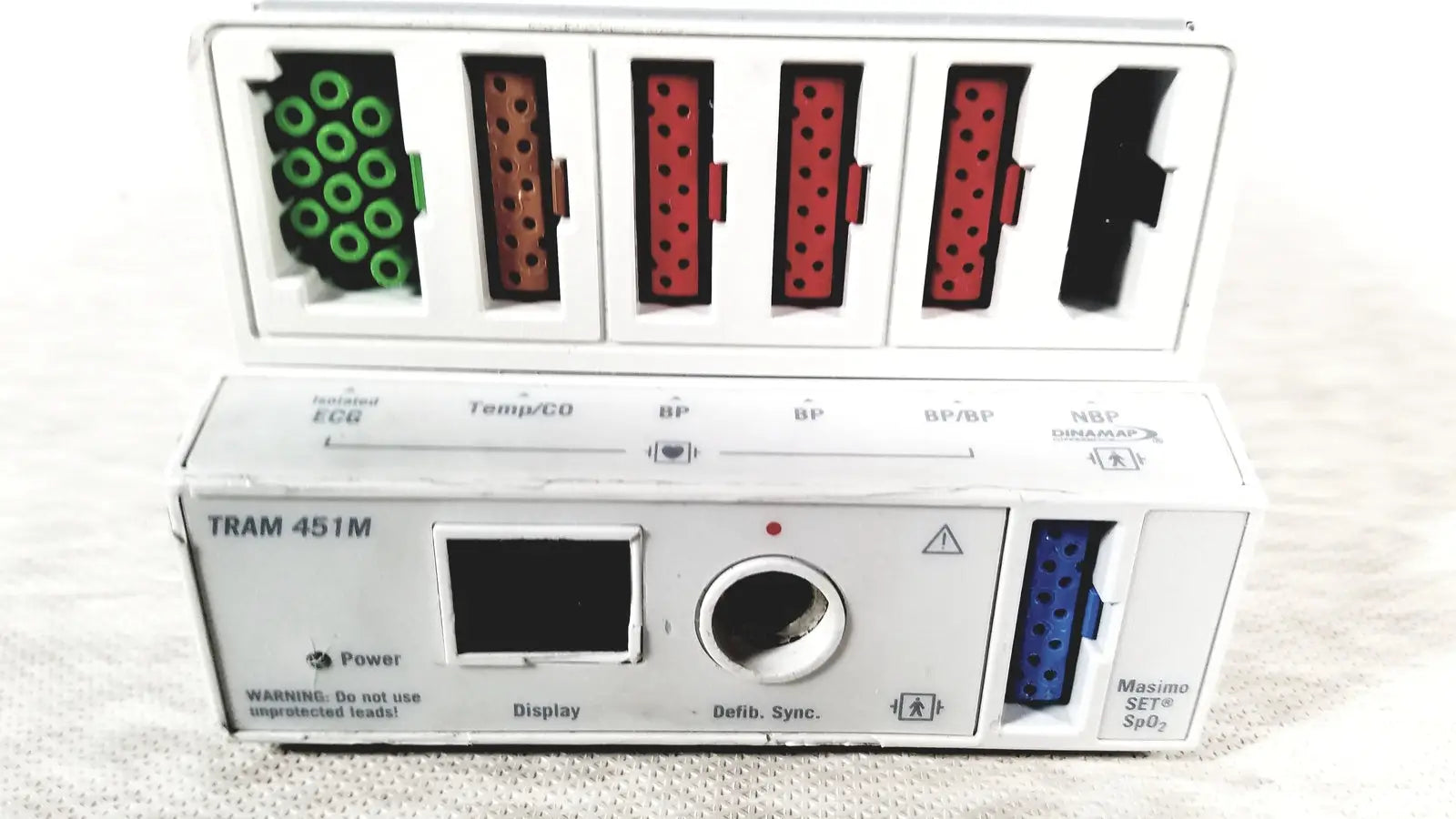 GE Healthcare TRAM 451M Multiparameter Module - Masimo SpO2 Multiparameter Module, second-hand product photo 2