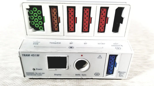 GE Healthcare TRAM 451M Multiparameter Module - Masimo SpO2 Multiparameter Module, second-hand product photo 2