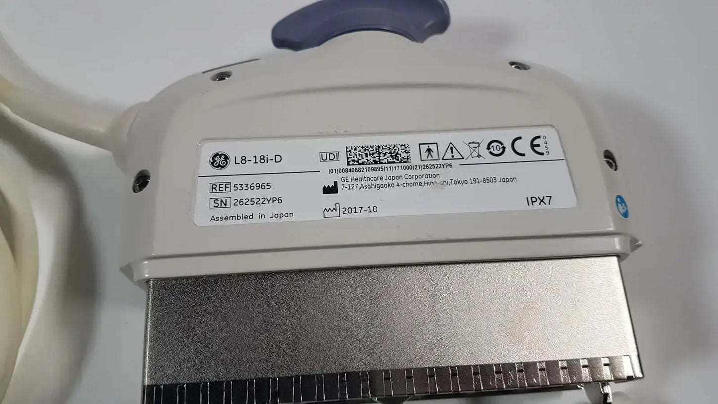 GE Medical GE L8-18i-D Linear Array Ref. 5336965 Ultrasound Transducer, second-hand product photo 4