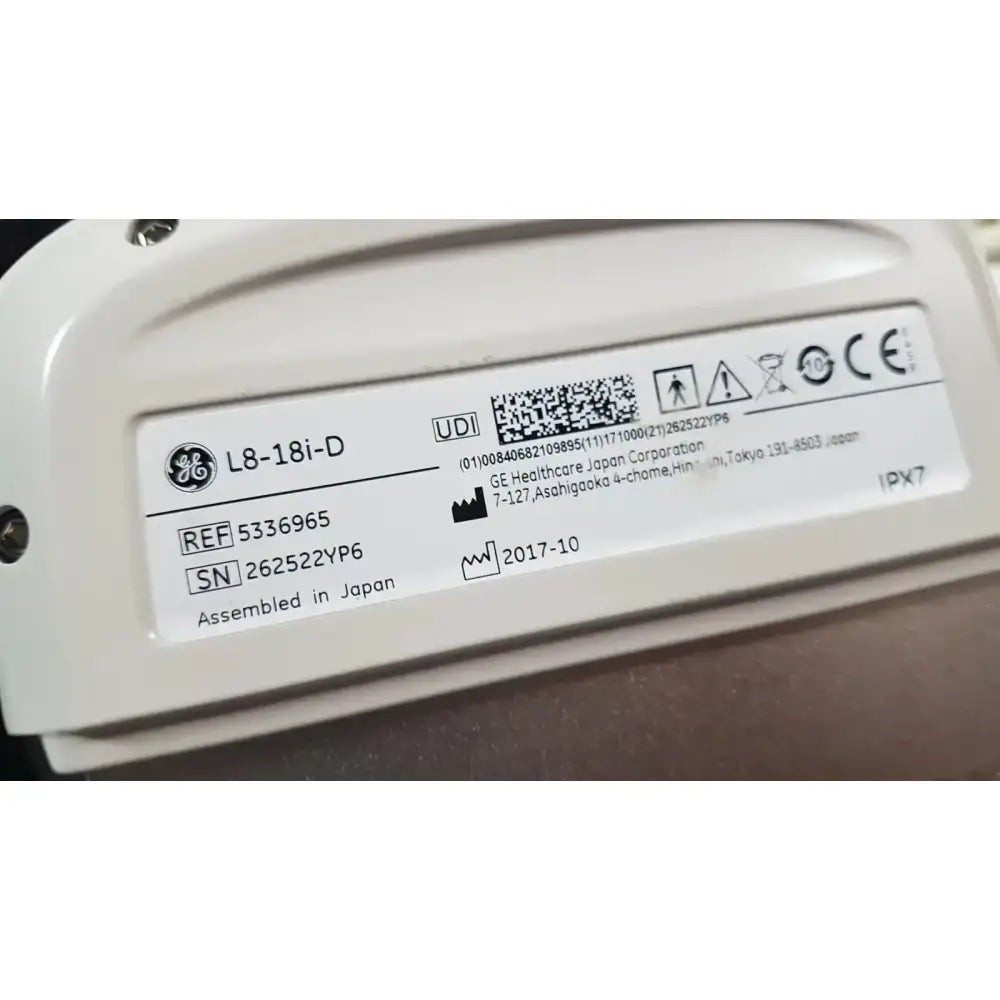 GE Medical GE L8-18i-D Linear Array Ref. 5336965 Ultrasound Transducer, second-hand product photo 16