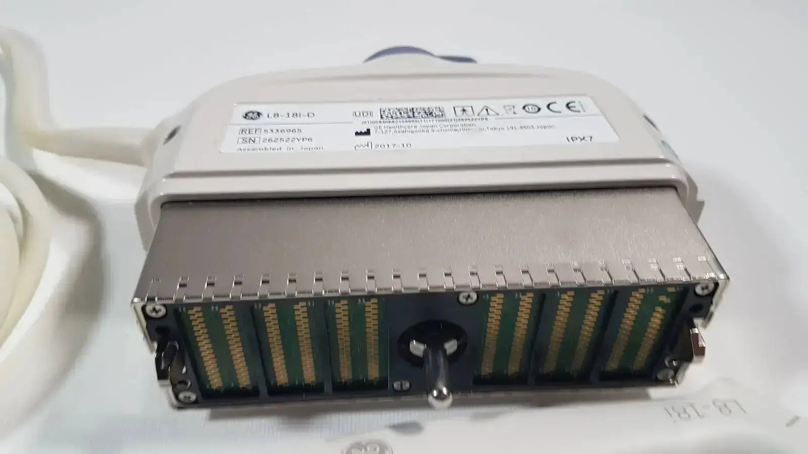 GE Medical GE L8-18i-D Linear Array Ref. 5336965 Ultrasound Transducer, second-hand product photo 3