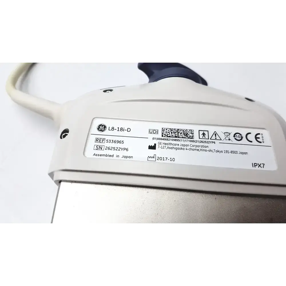 GE L8-18i-RS Ultrasound Transducer Ultrasound Transducer, second-hand product photo 2