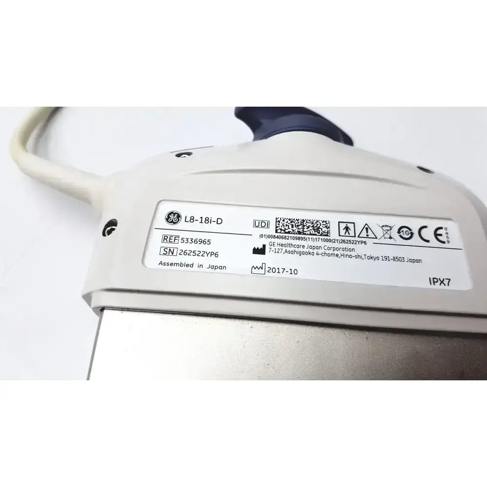 GE L8-18i-RS Ultrasound Transducer Ultrasound Transducer, second-hand product photo 2