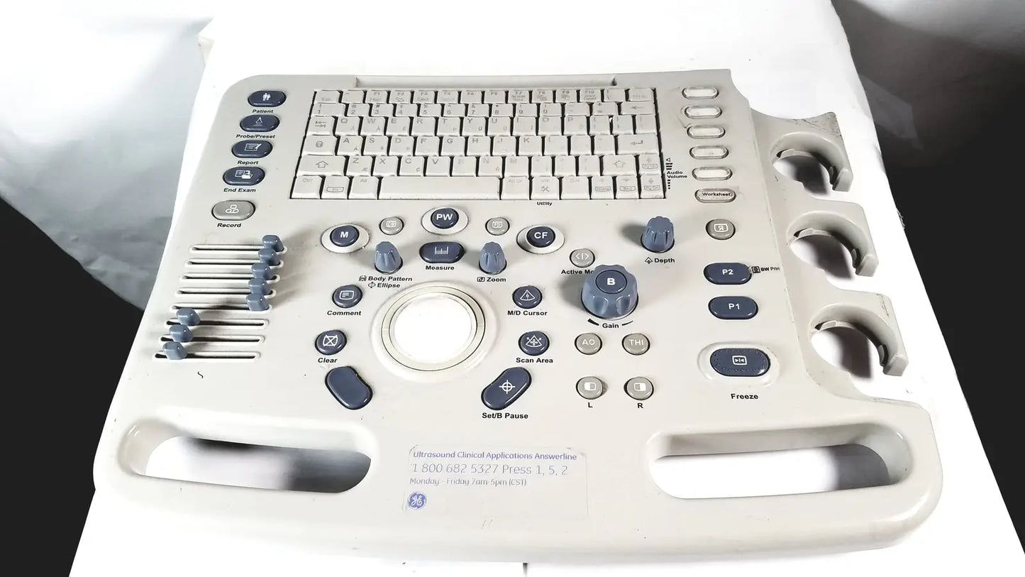 GE Logiq Control Panel Only Keyboard Ultrasound System Part, second-hand product photo 1