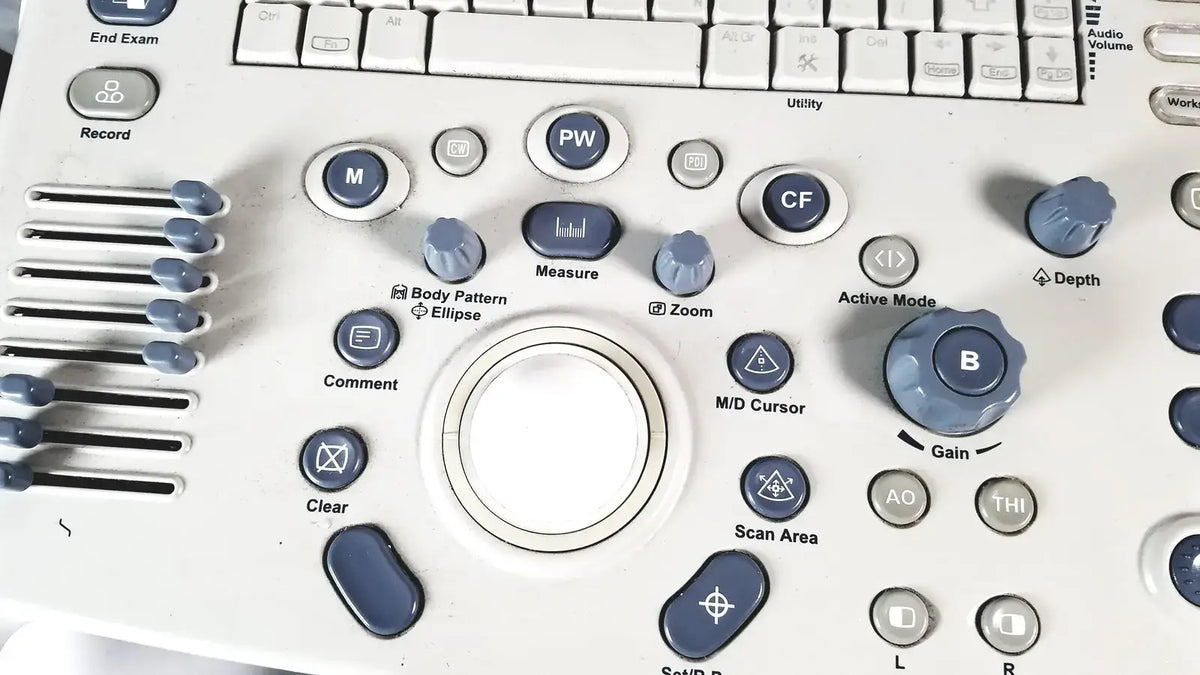 GE Logiq Control Panel Only Keyboard Ultrasound System Part, second-hand product photo 5